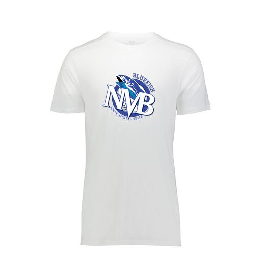 [FTSCUBWH-AS-LOGO1] Decker Men's Tri-Blend T-Shirt - Short Sleeve (Adult S, White, Logo 1)