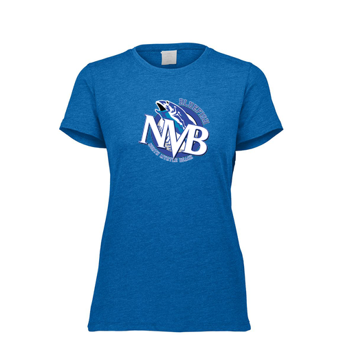 [FTSCUBRY-FAXS-LOGO1] Ladies Ultra-blend T-Shirt (Female Adult XS, Royal, Logo 1)