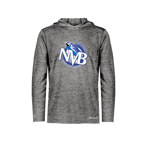 [FOLHCGBK-AS-LOGO1] Decker Men's Charge Hoodie (Adult S, Black, Logo 1)