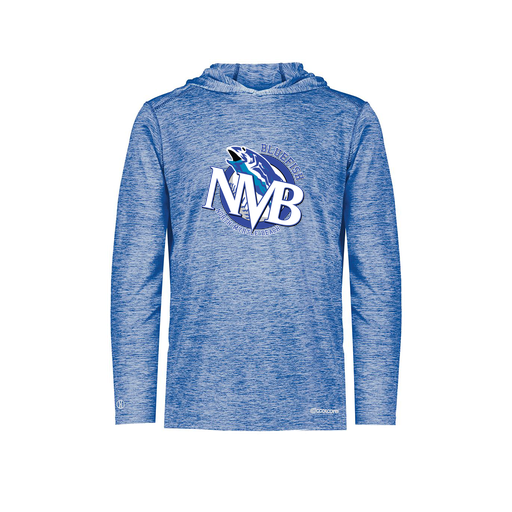 [FOLHCGRY-AS-LOGO1] Decker Men's Charge Hoodie (Adult S, Royal, Logo 1)