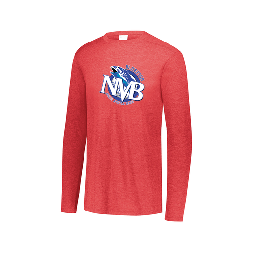 [3075.V96.XS-LOGO1] Men's LS Ultra-blend T-Shirt (Adult XS, Red, Logo 1)